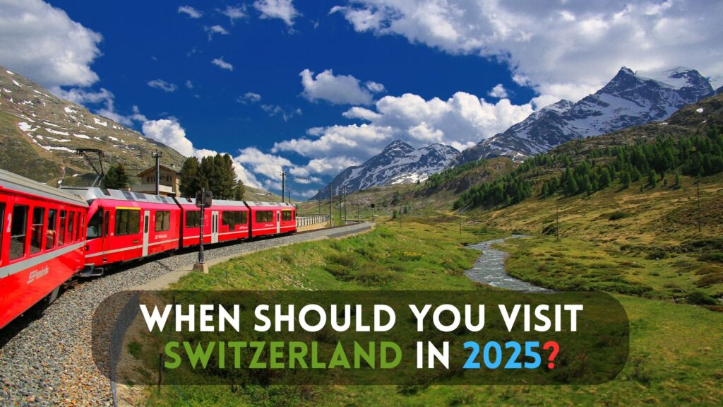 Scenic Swiss mountain train journey in summer with travel tips for Switzerland tour package from India by Fab Holidays