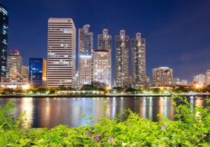 Night view of Bangkok skyline – Bangkok City Tour by Fab Holidays, the best travel agency in Delhi