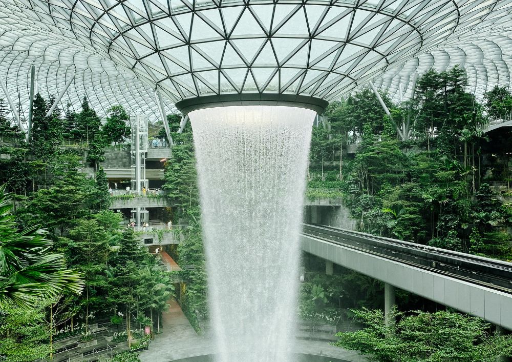 Jewel Changi Airport in Singapore