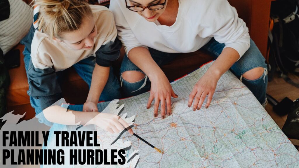 Family planning travel with a map – Fab Holidays simplifies your journey with pre-planned Family Tour Packages in India.