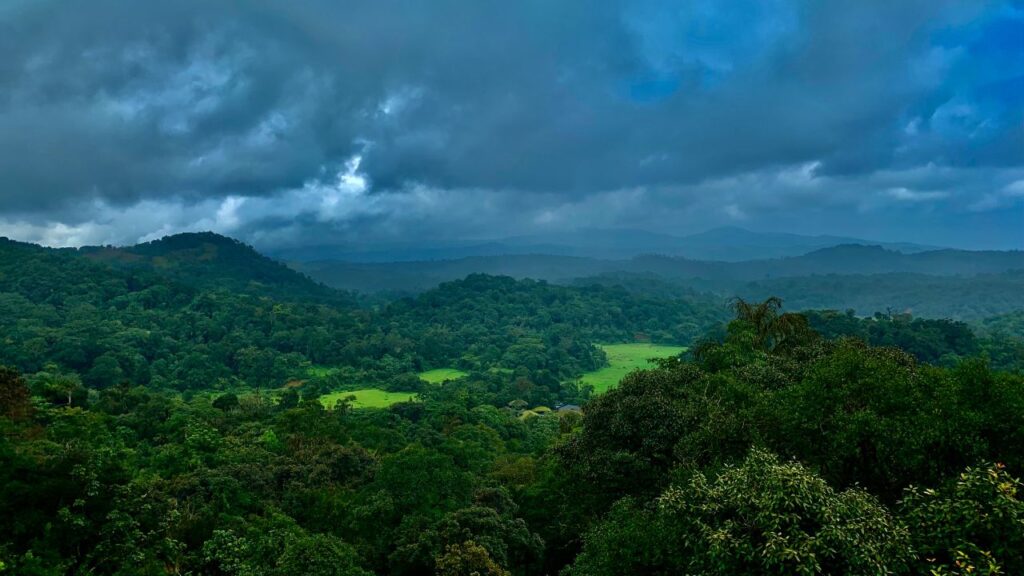 Coorg hills covered in mist – romantic honeymoon destination in Karnataka by Fab Holidays, the best travel agency in Delhi