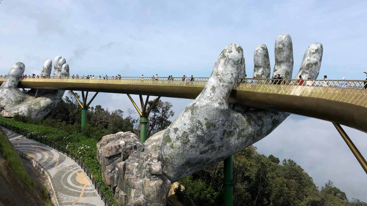 Cheapest country to travel from India – Vietnam’s Golden Bridge offering a budget-friendly international travel experience